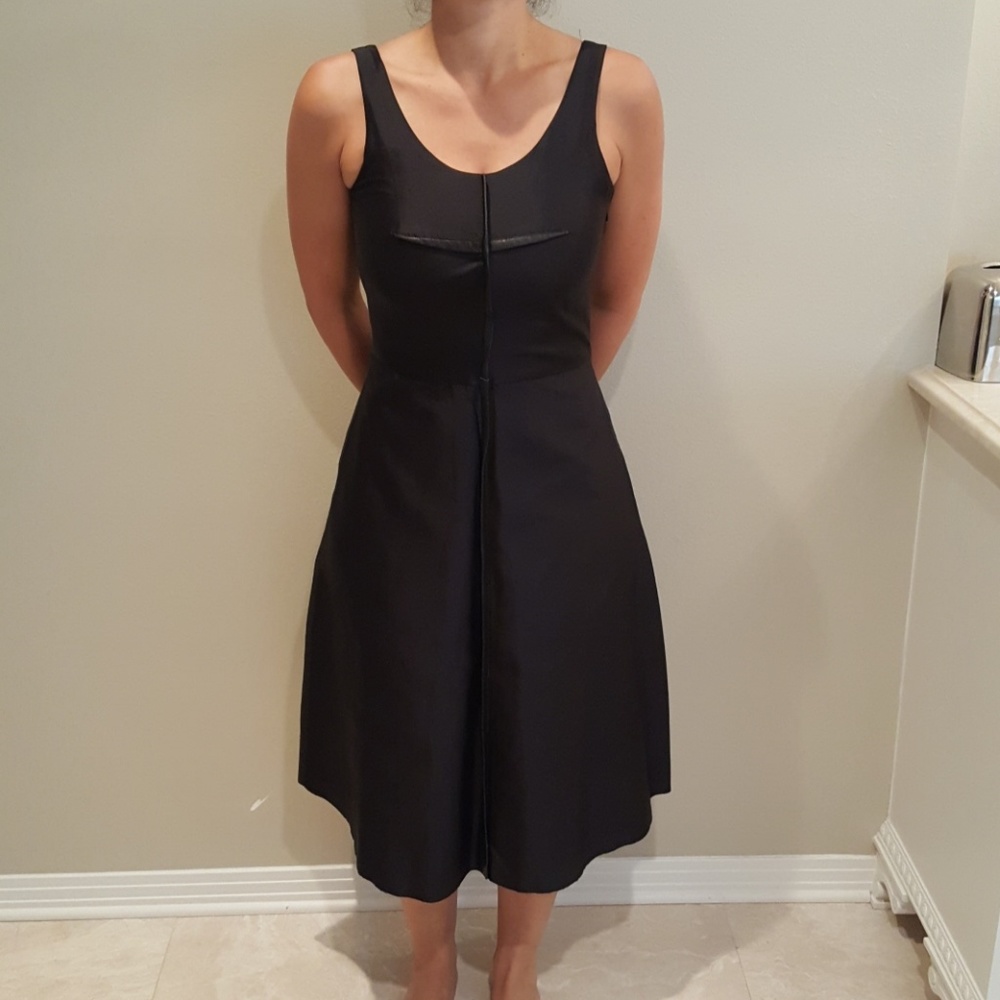 Black Tea Length Dress